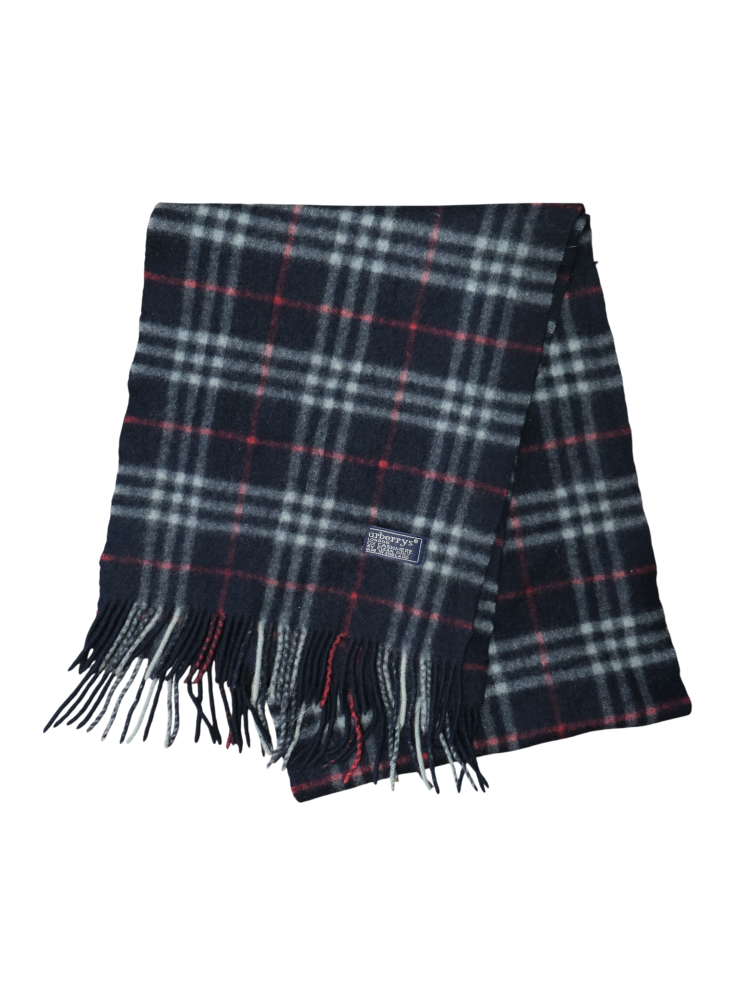 Vintage 100% Cashmere Burberry scarf