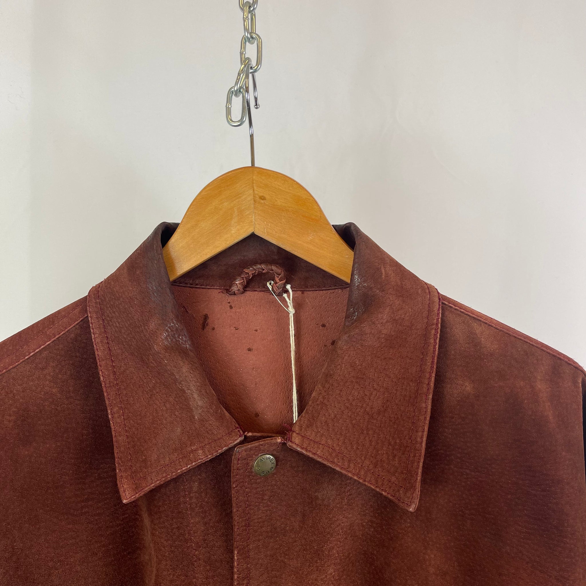 90s Avirex Suede Jacket (XL)