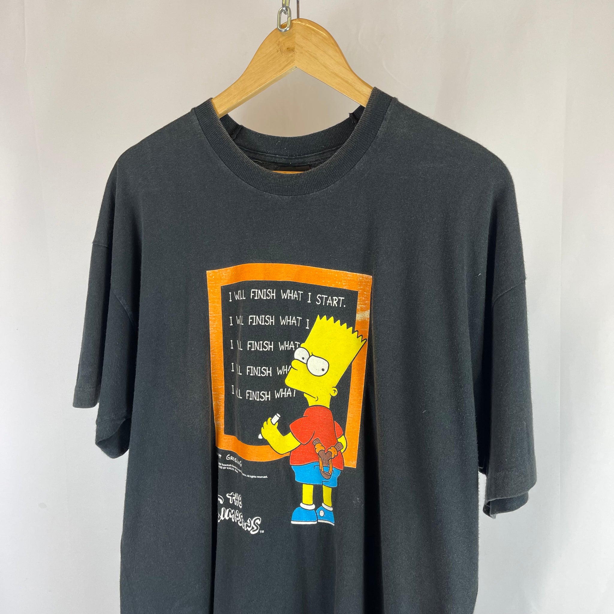 90s Bart Simpson Graphic T-Shirt (XL)