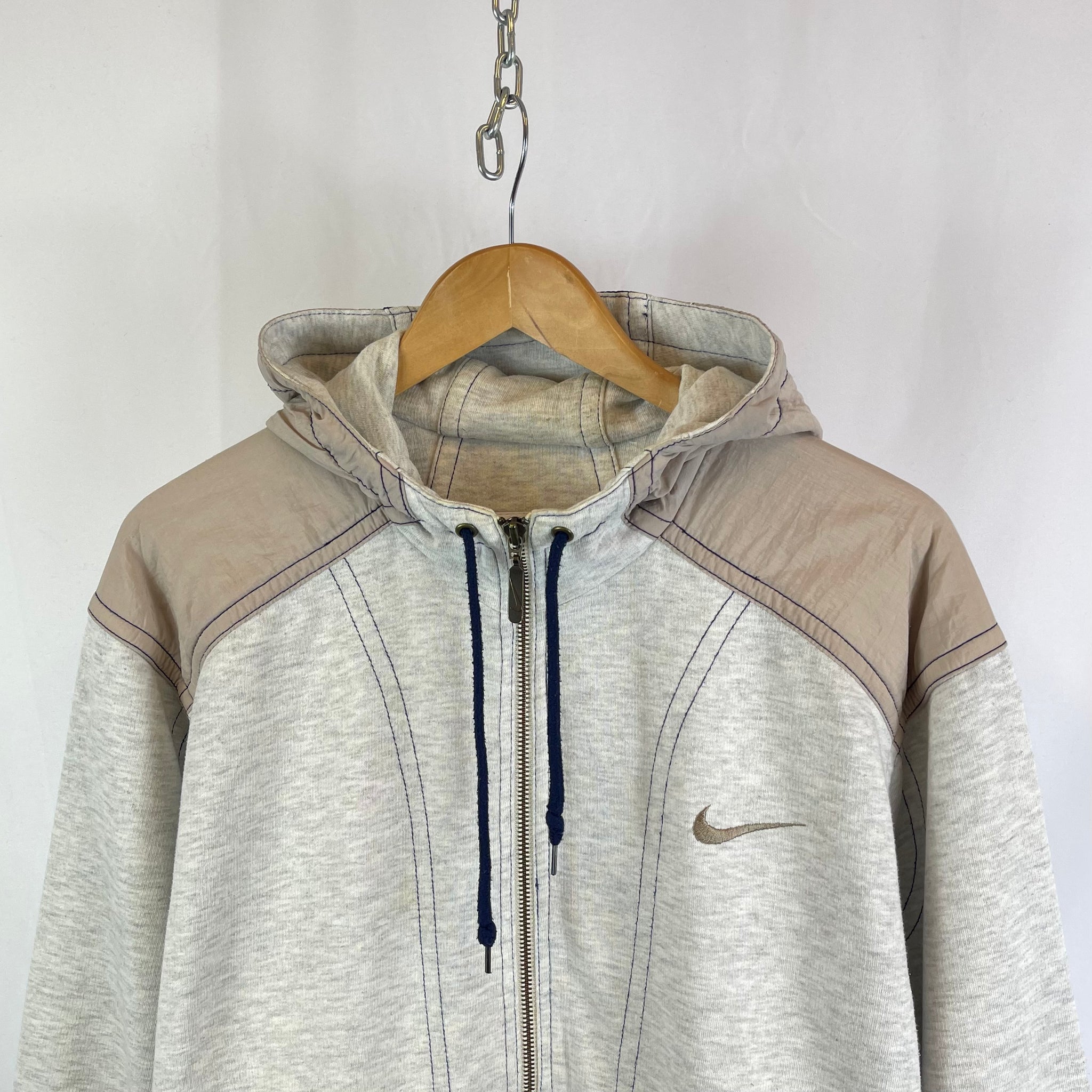 90s Nike Full-Zip Hoodie (S)