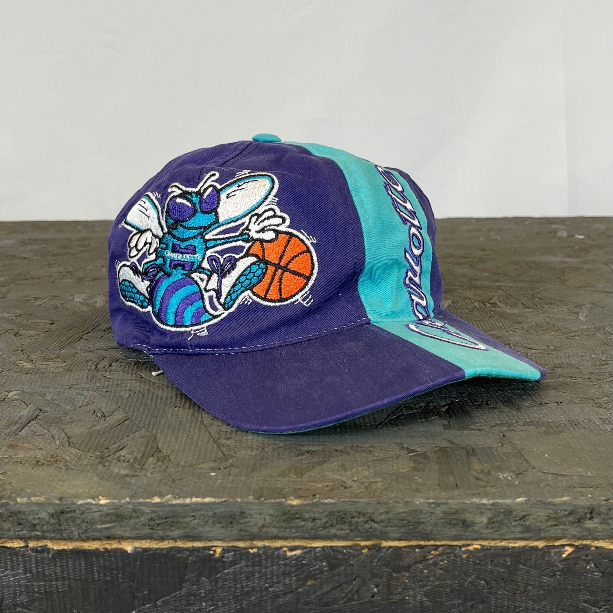 90s Charlotte Hornets Snapback Cap