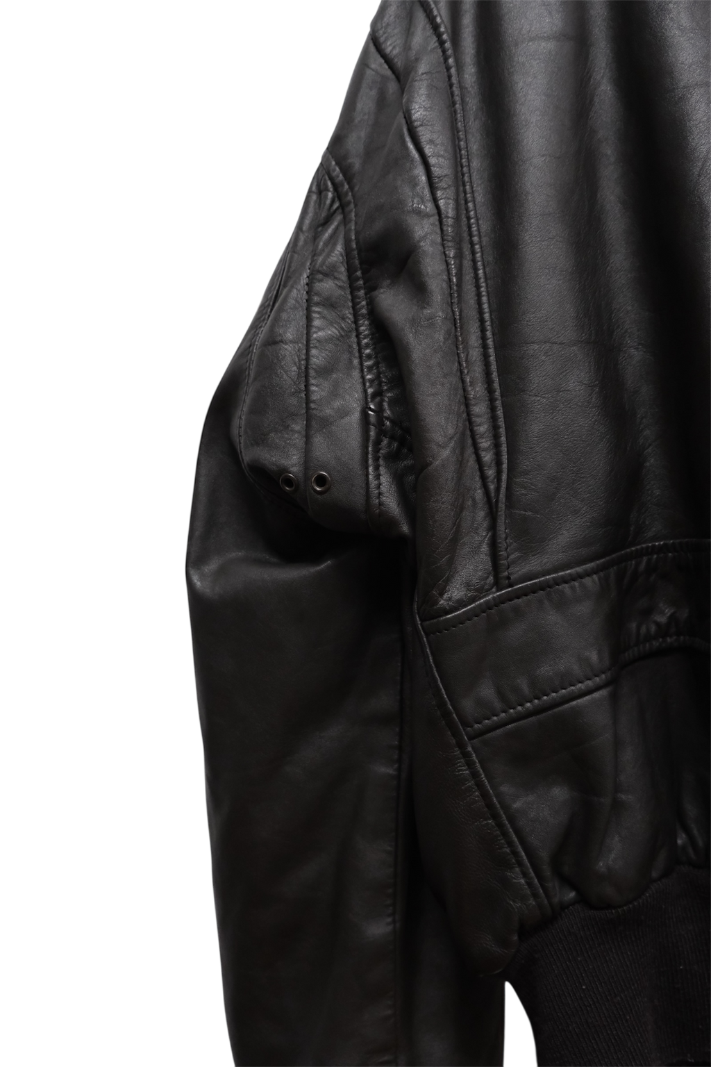 Schott Fur Lined Leather Jacket