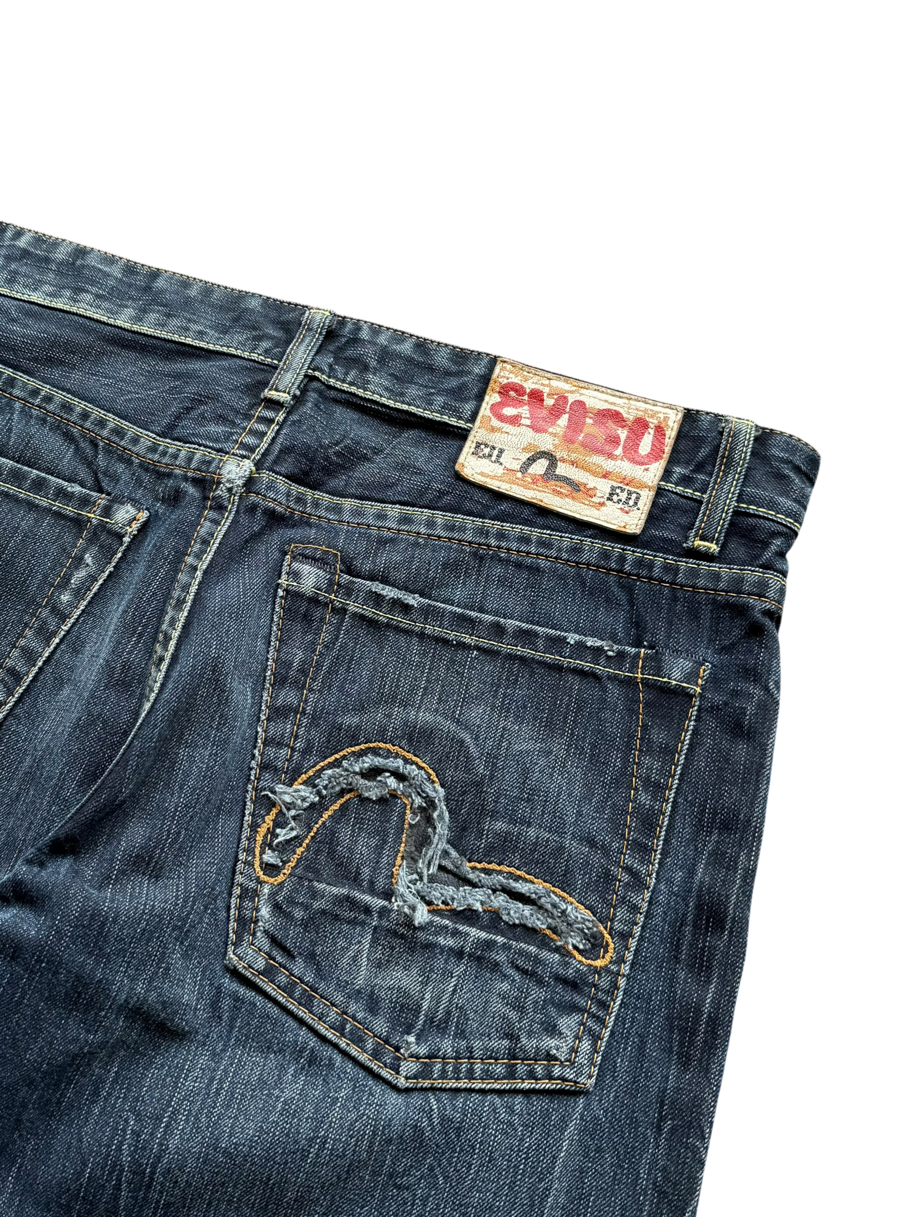 Evisu Salvaged Denim Jeans