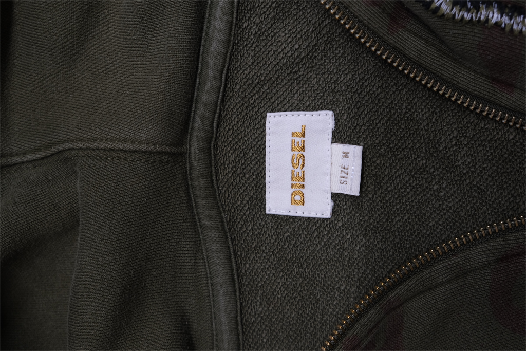 Diesel zip up hoodie