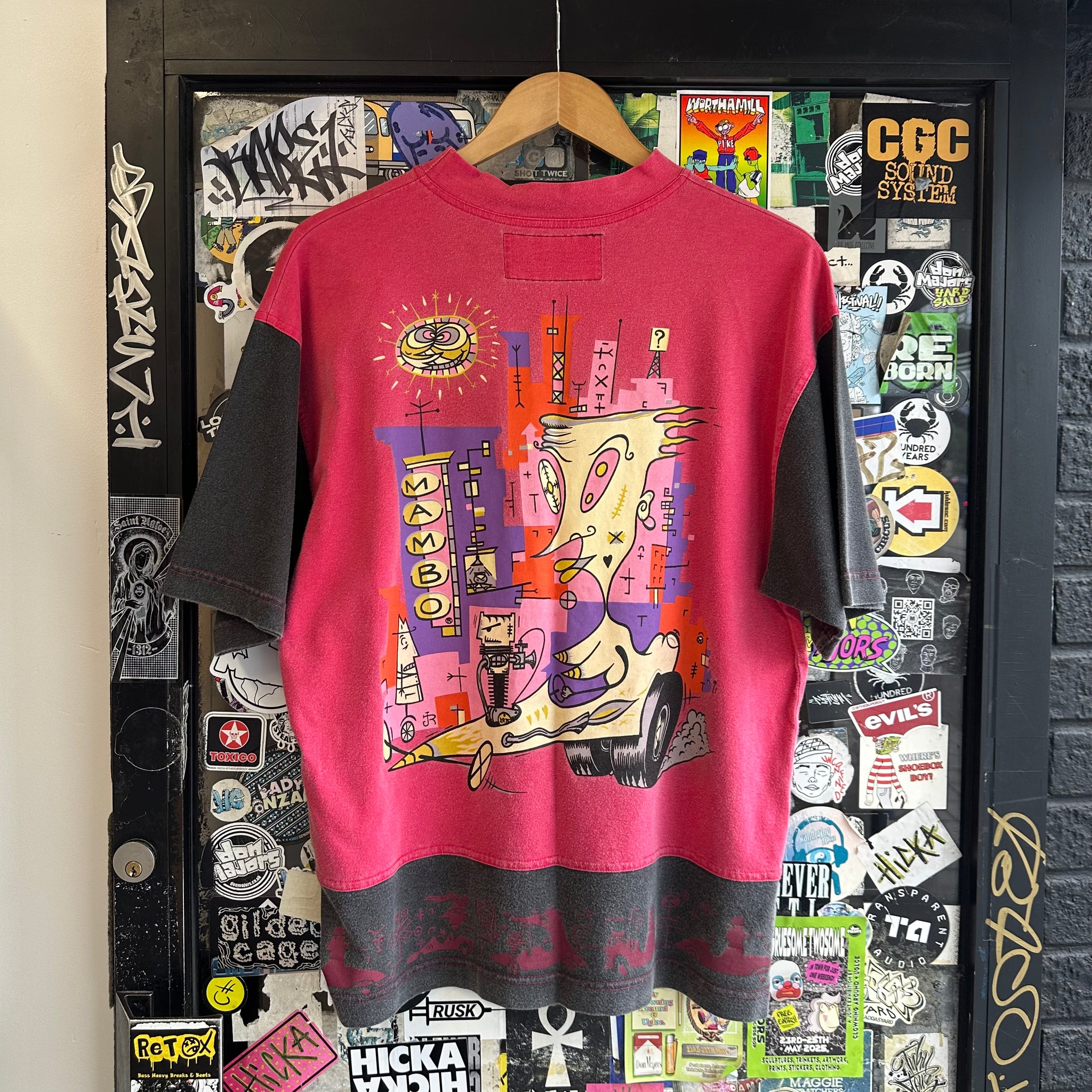 Vintage 90s Mambo Graphic T-shirt (XL)