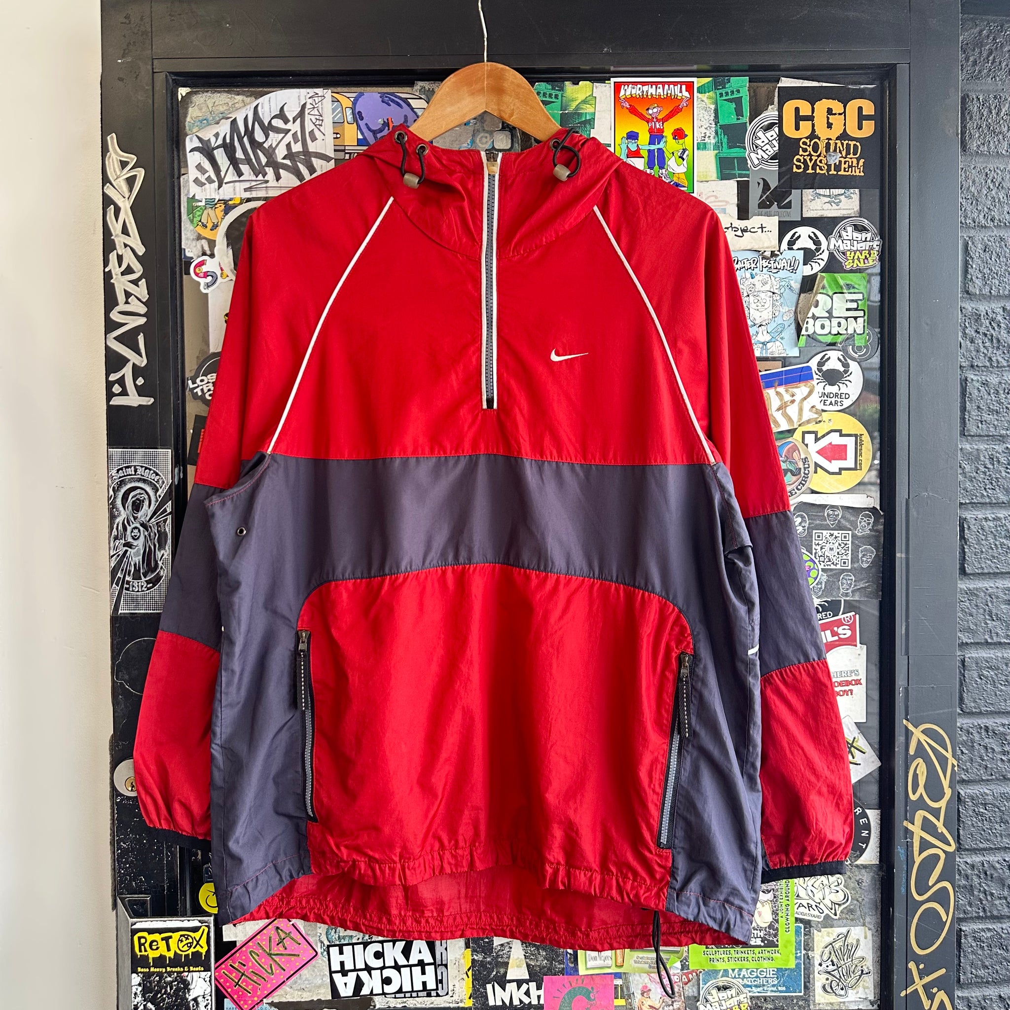 Vintage 00s Nike Quarter Zip Jacket (S)