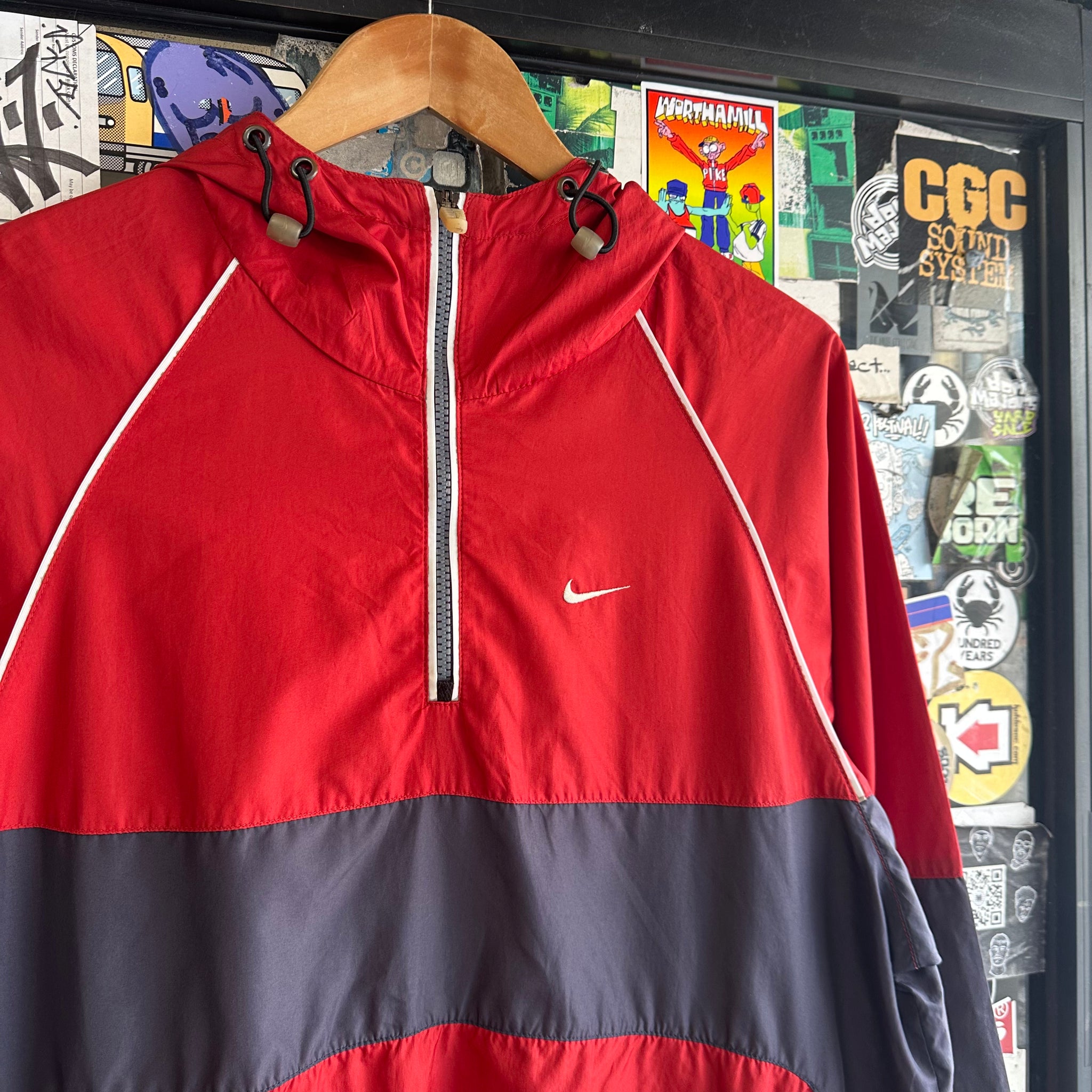 Vintage 00s Nike Quarter Zip Jacket (S)