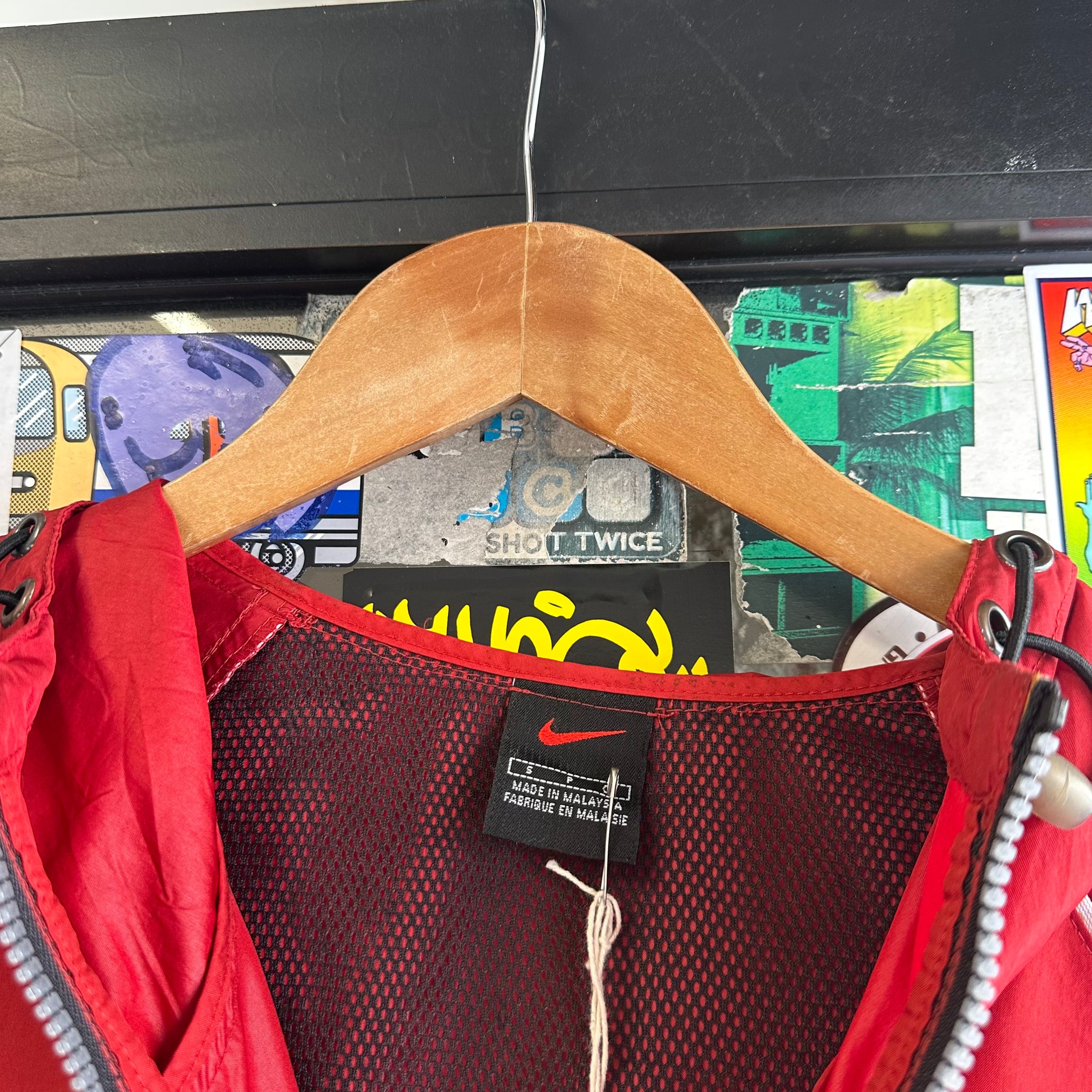 Vintage 00s Nike Quarter Zip Jacket (S)