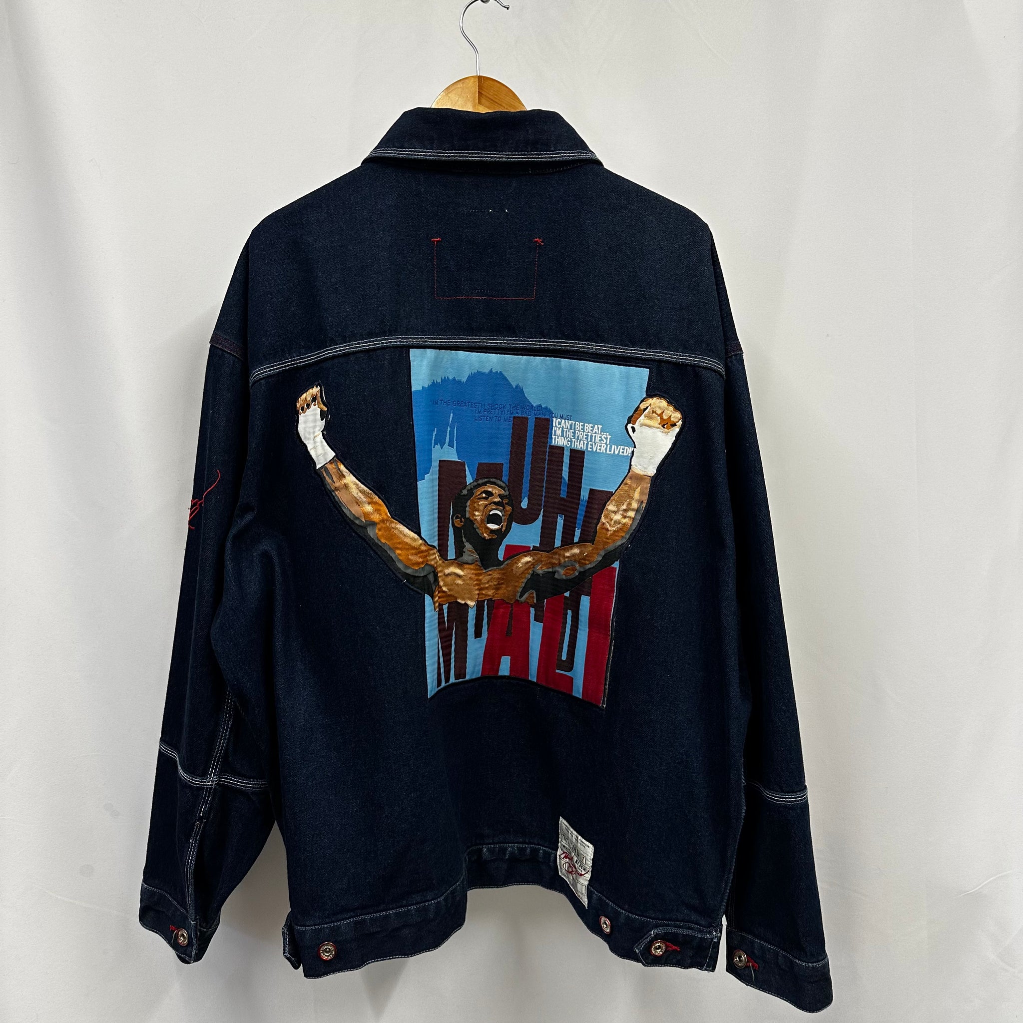 90's Fubu Platinum 'Ali' Denim Jacket (XXL)