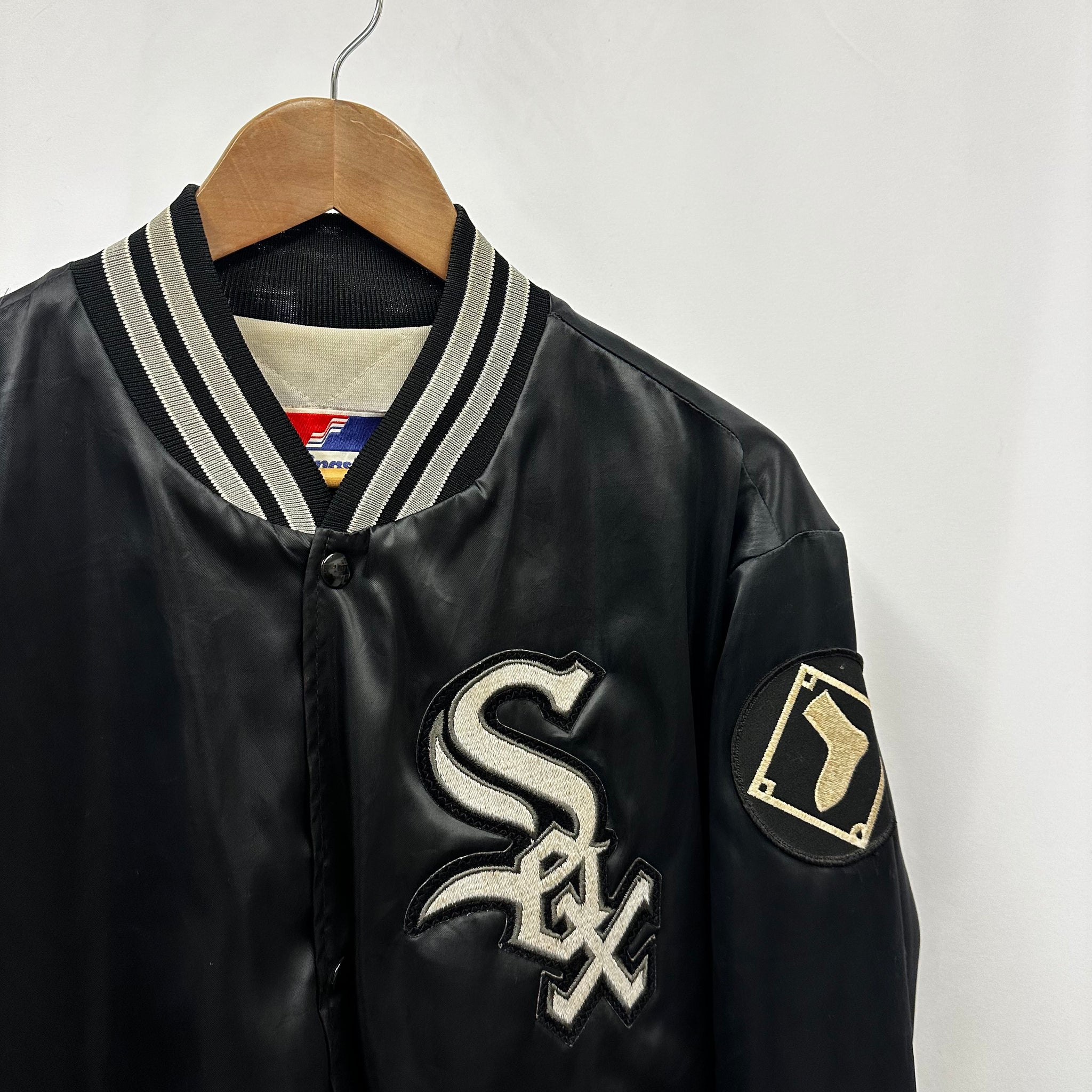 00's Satin Sox Bomber Jacket (M)