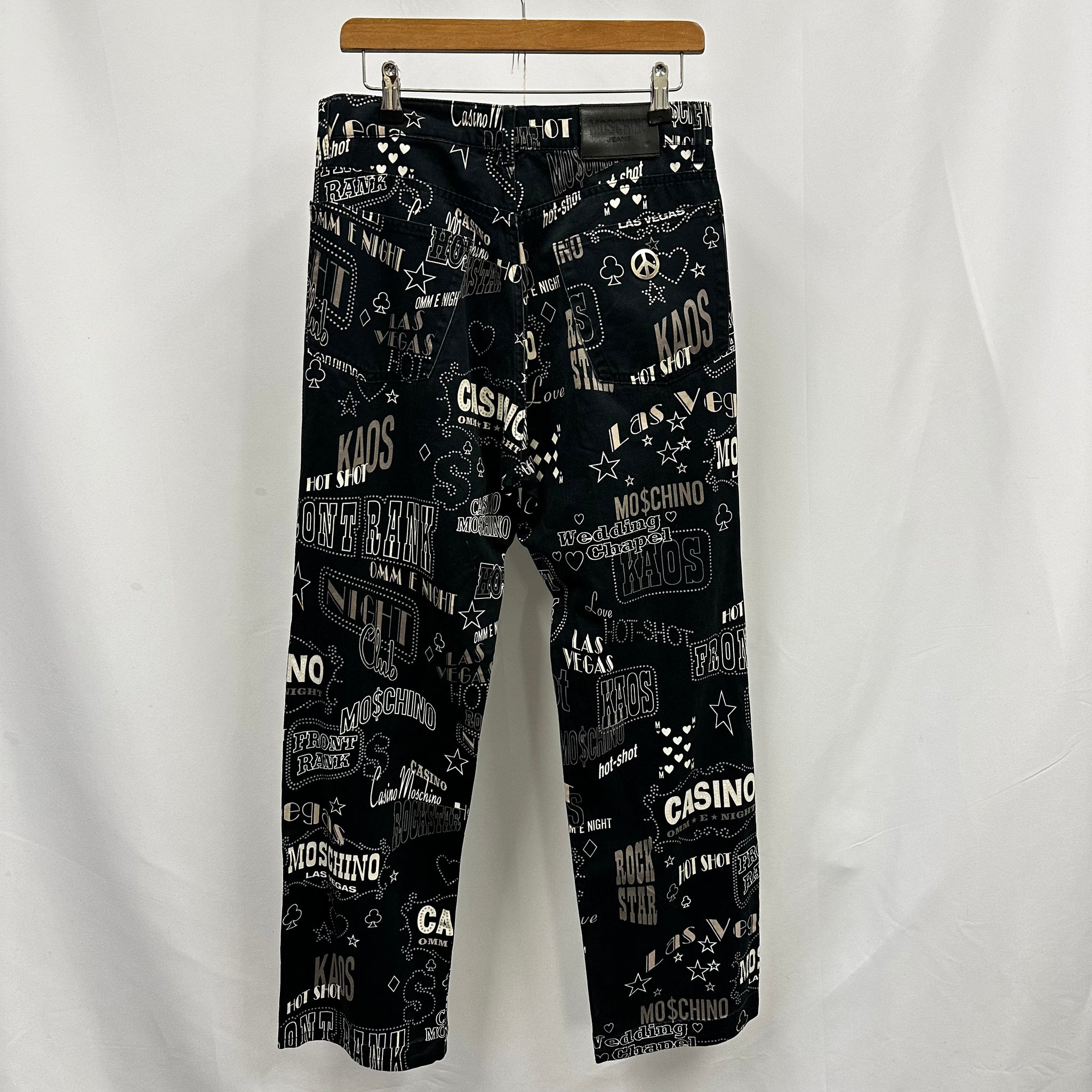 00's Moschino Casino Jeans (30r)