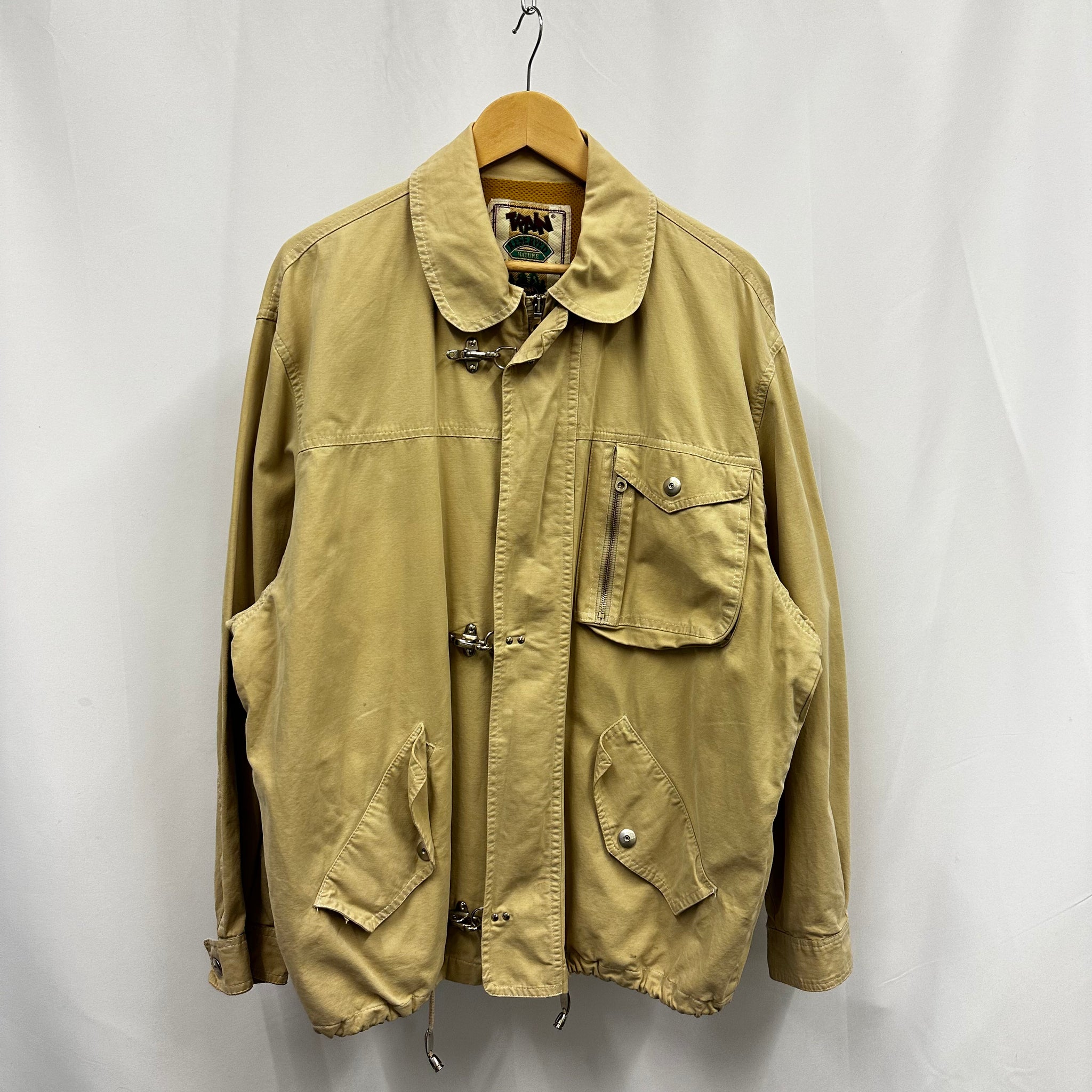 90's Train Reserve Clip Up Jacket (XL)