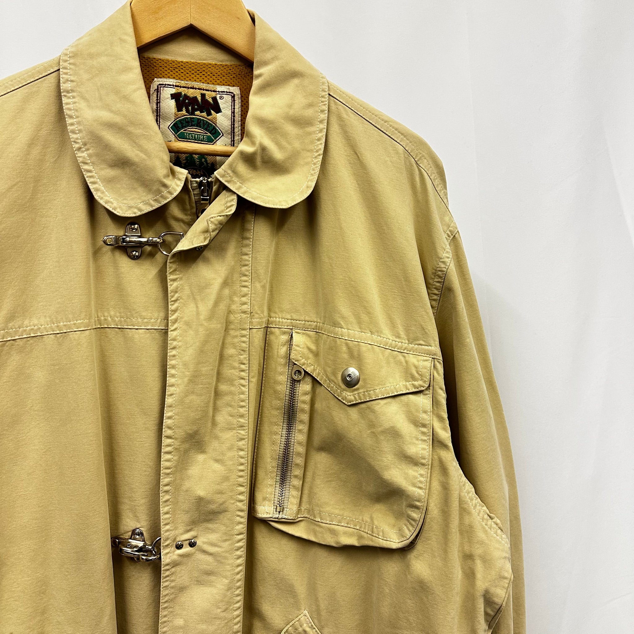 90's Train Reserve Clip Up Jacket (XL)