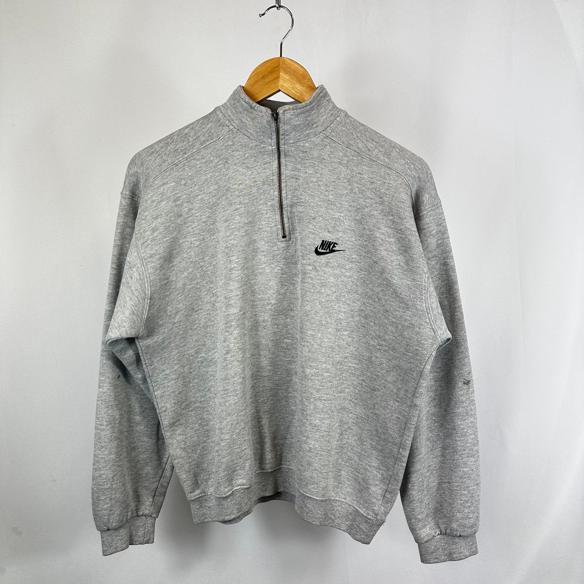 90's Nike 1/4 Zip Sweatshirt (L)