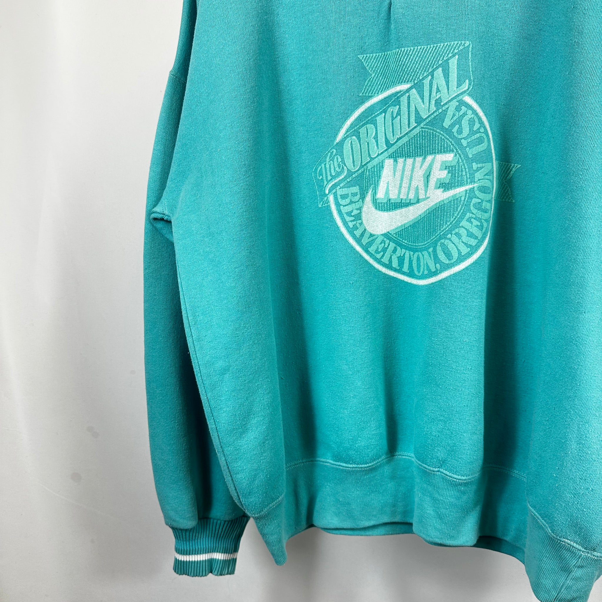 90's Nike Collared Sweatshirt (XL)