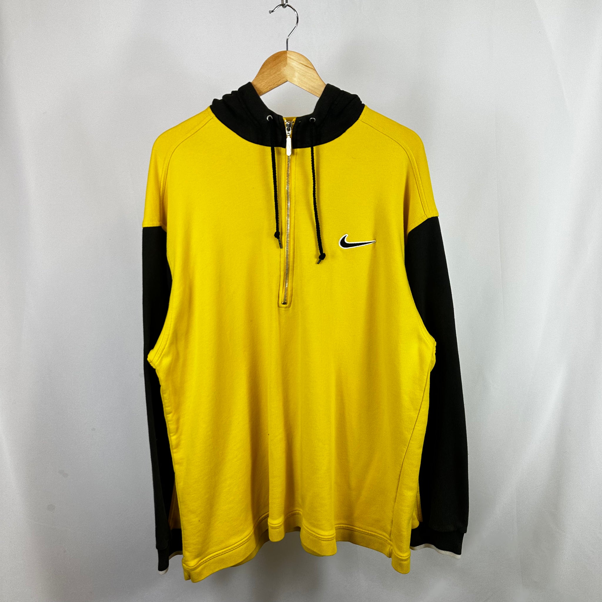 90's Nike Half Zip Hoodie (L)