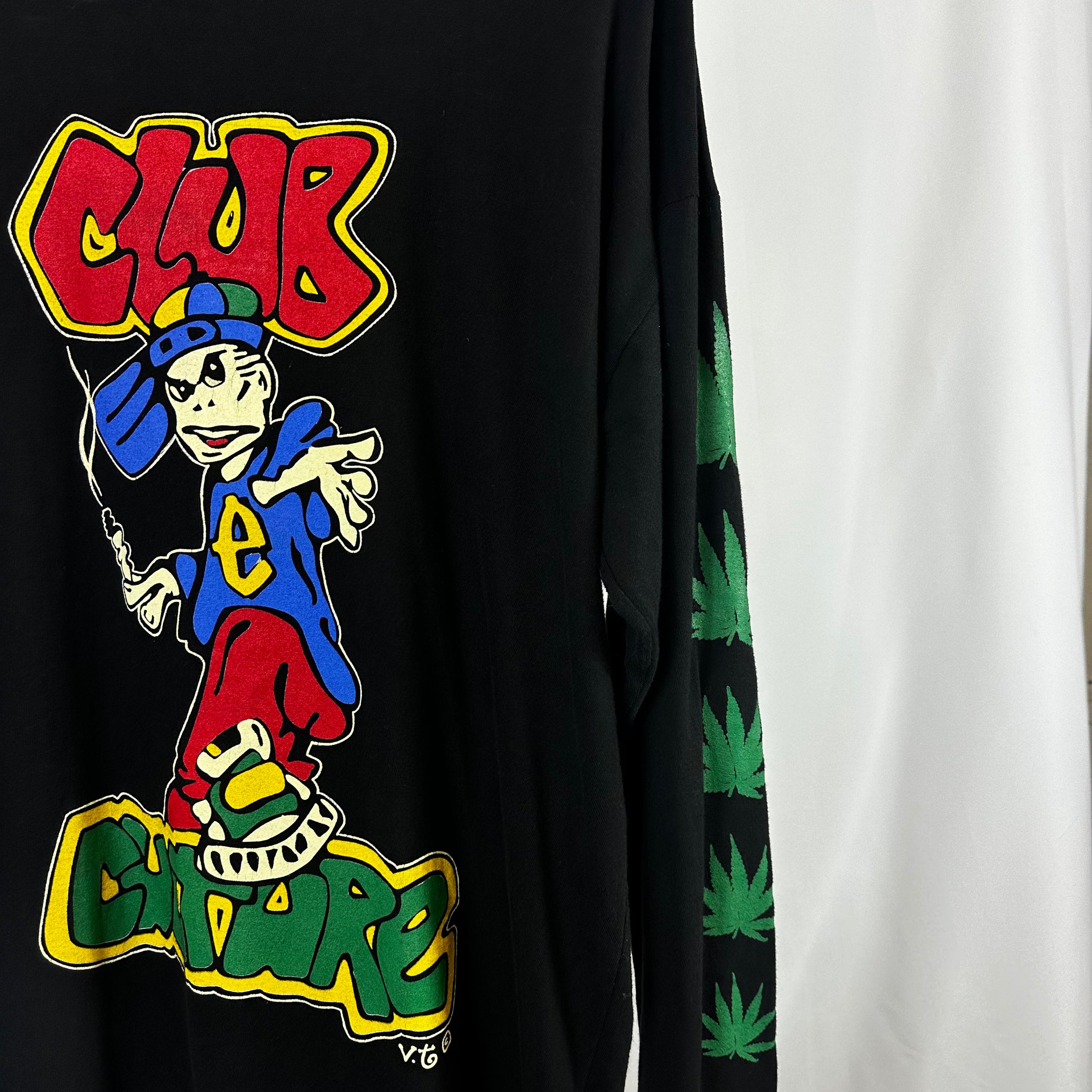 00's Vibe Tribe Weed T-shirt (XL)