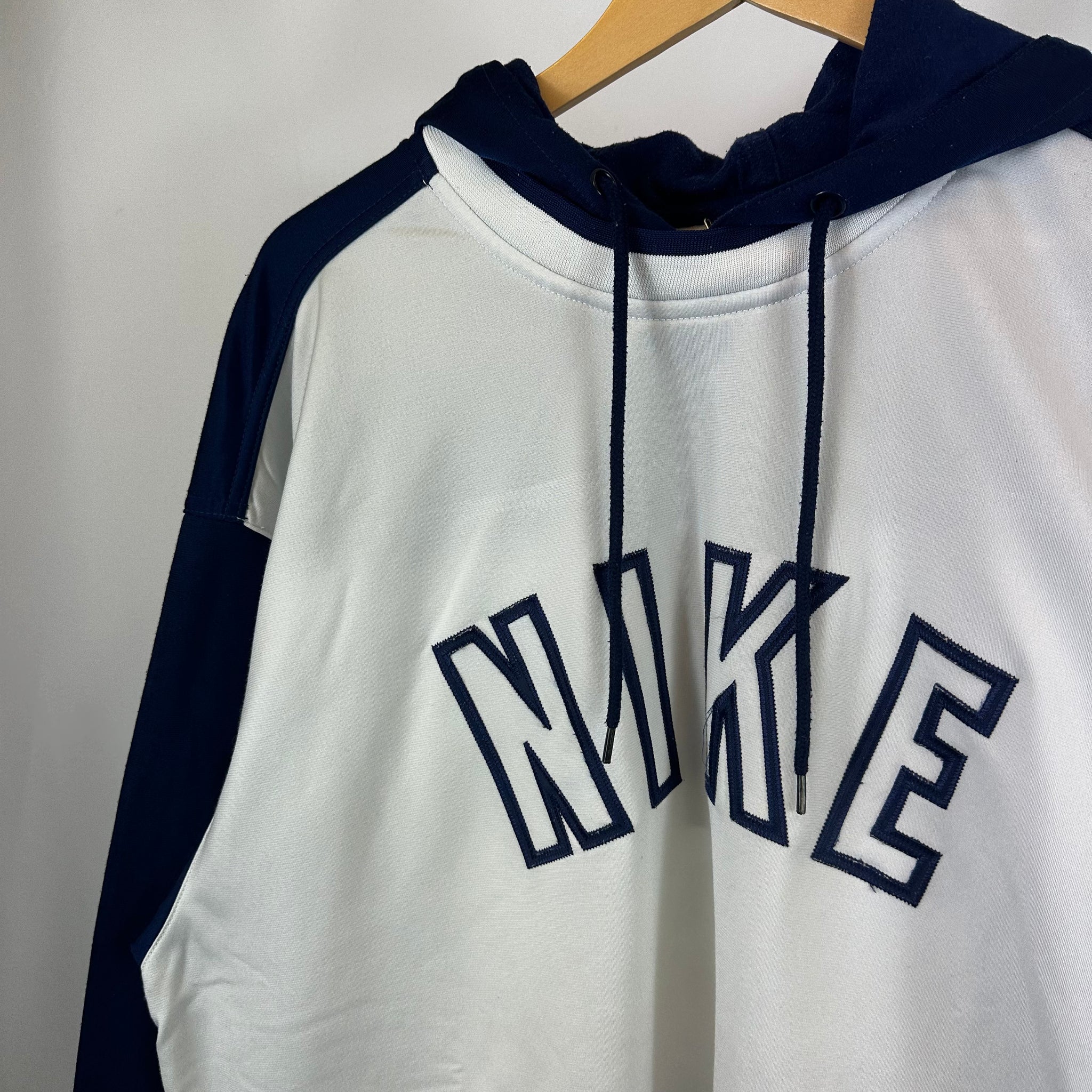 90's Nike Spellout Hoodie (L)