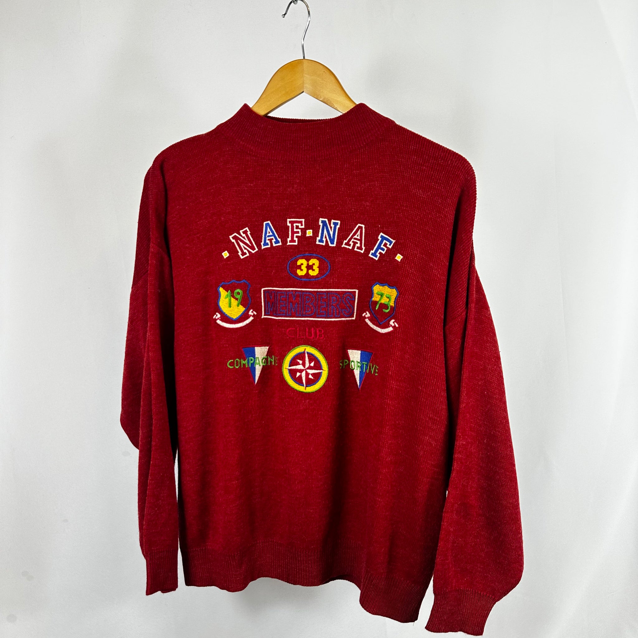 90's Naf Naf Knitted Sweatshirt (M)