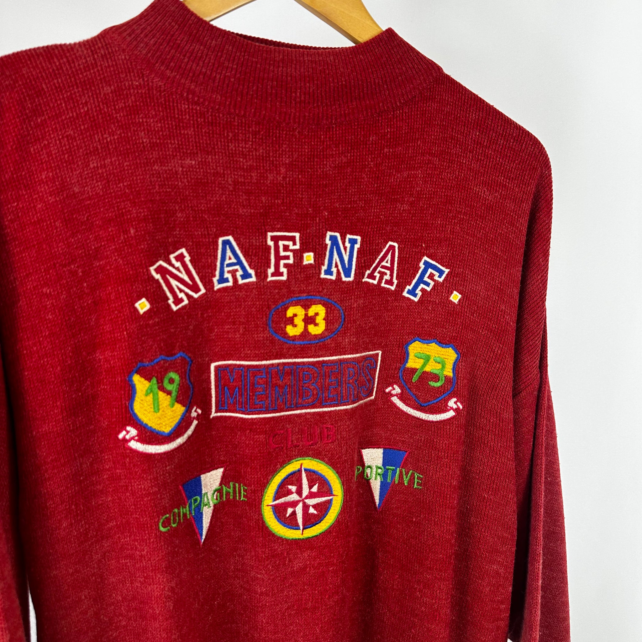 90's Naf Naf Knitted Sweatshirt (M)