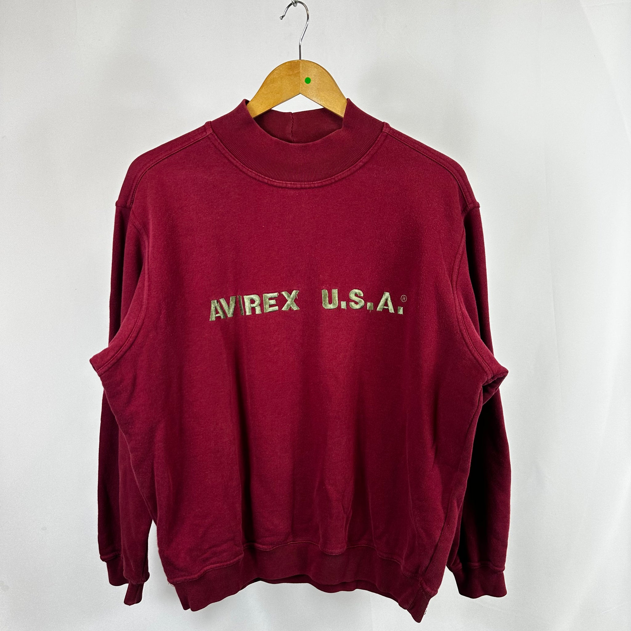 90's Avirex Spellout Sweatshirt (M)