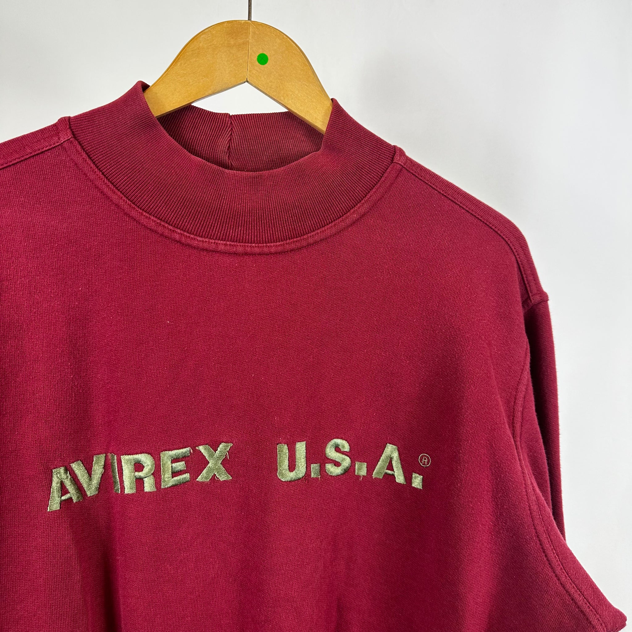 90's Avirex Spellout Sweatshirt (M)