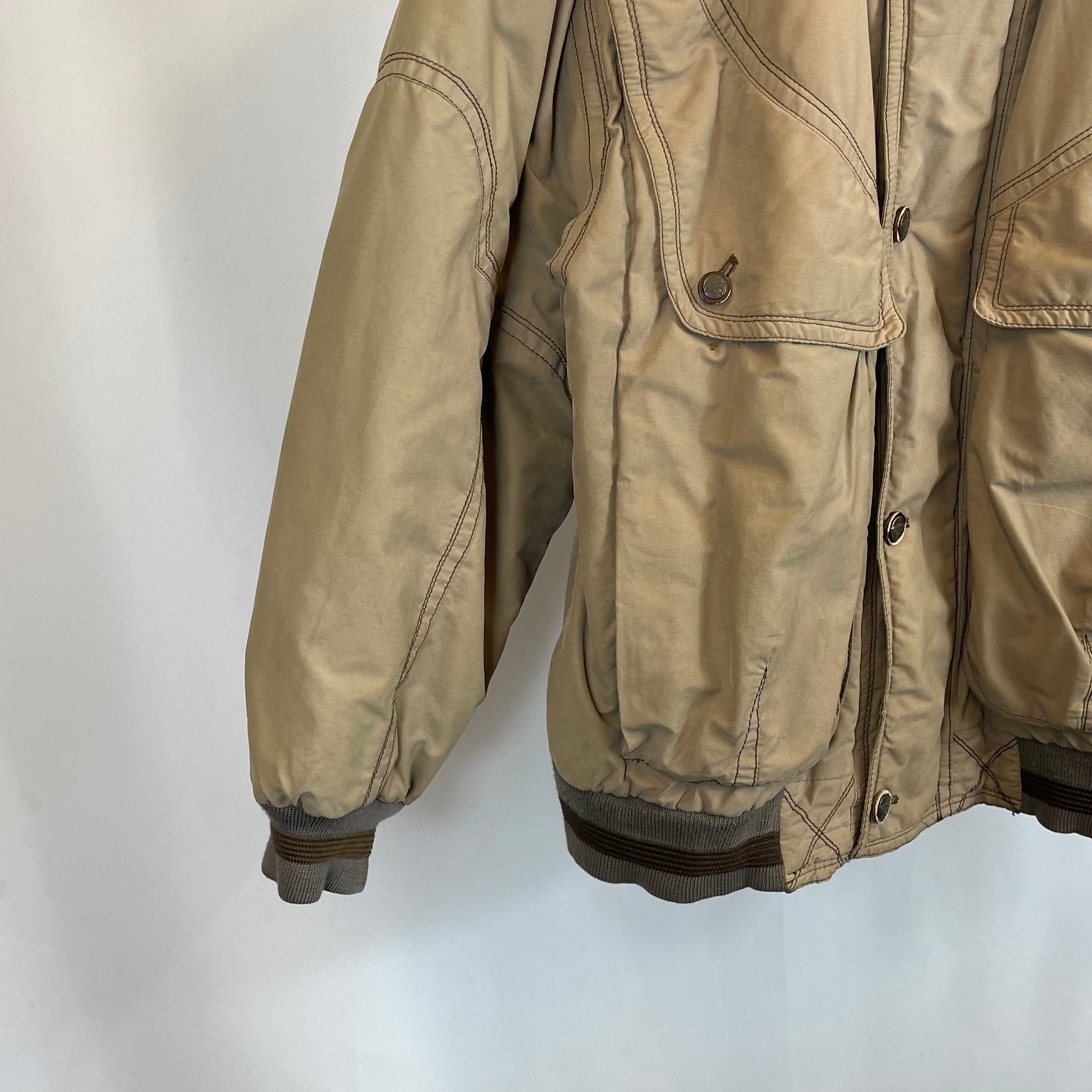 90's Camel Padded Jacket (XL)