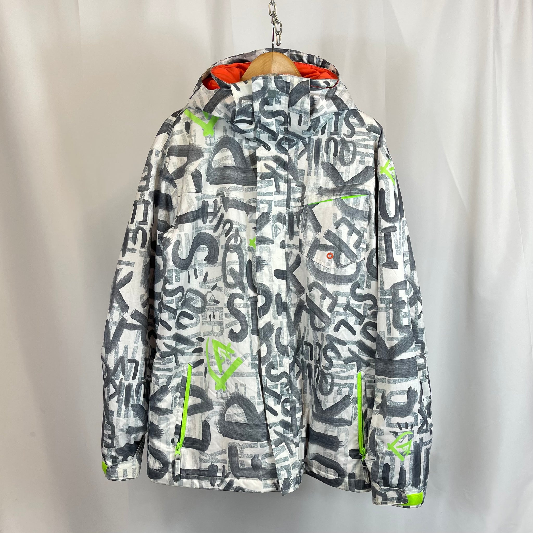 00's Quicksilver Hooded Jacket (L)