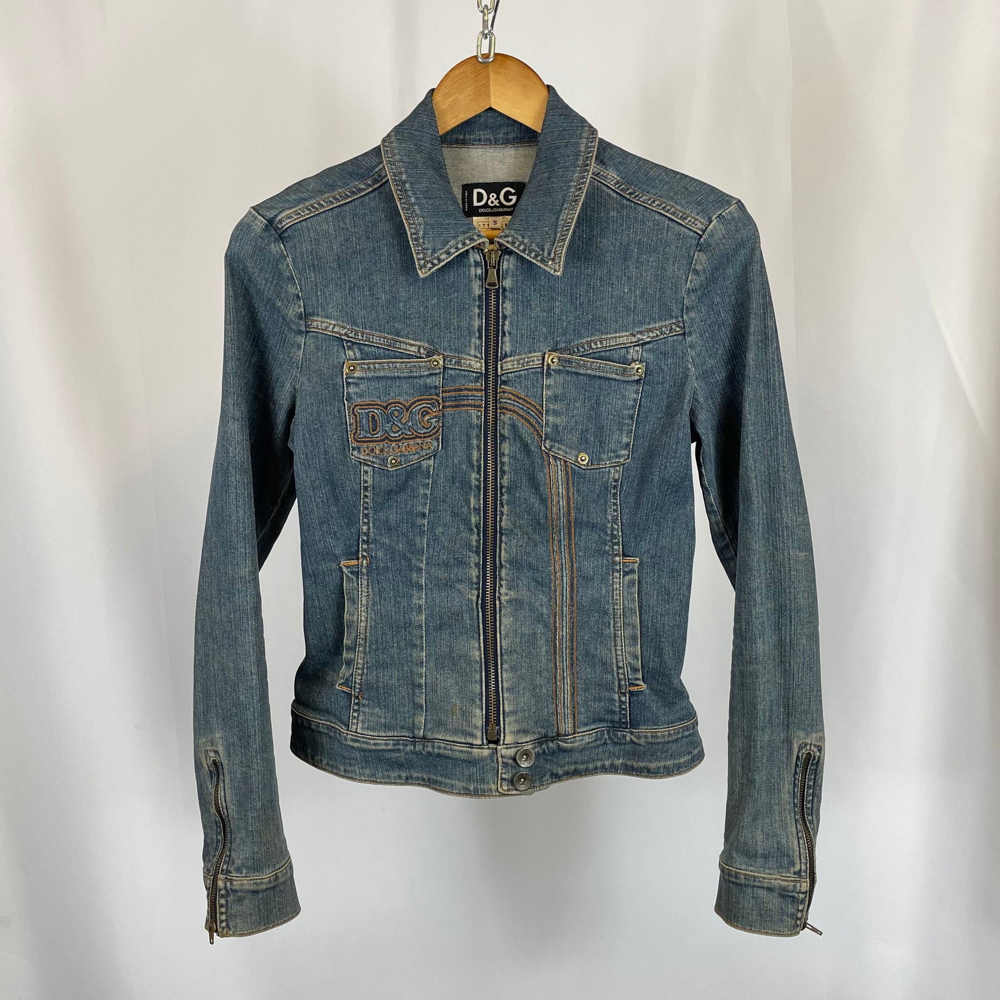 00's WMNS D&G Denim Jacket (S)