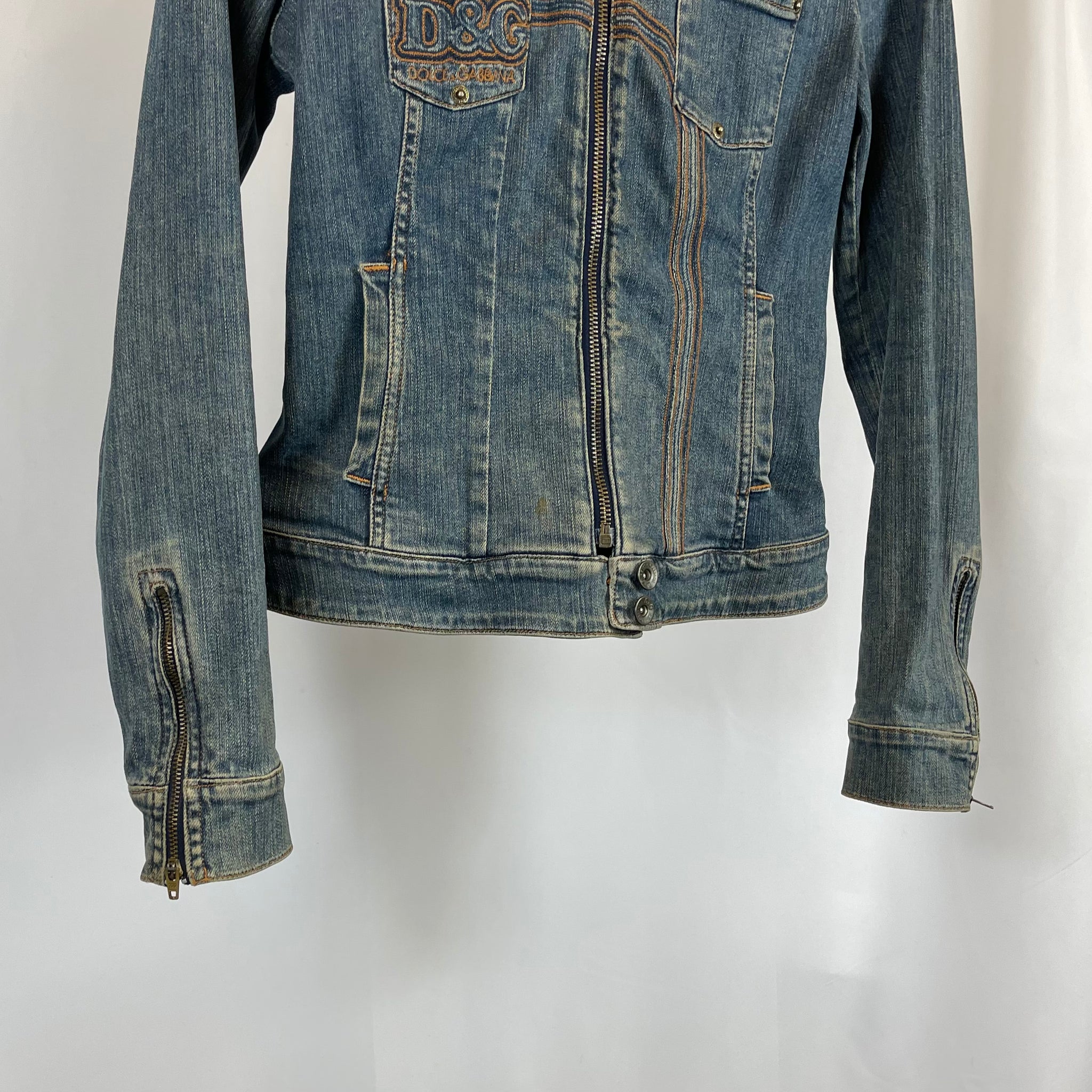 00's WMNS D&G Denim Jacket (S)