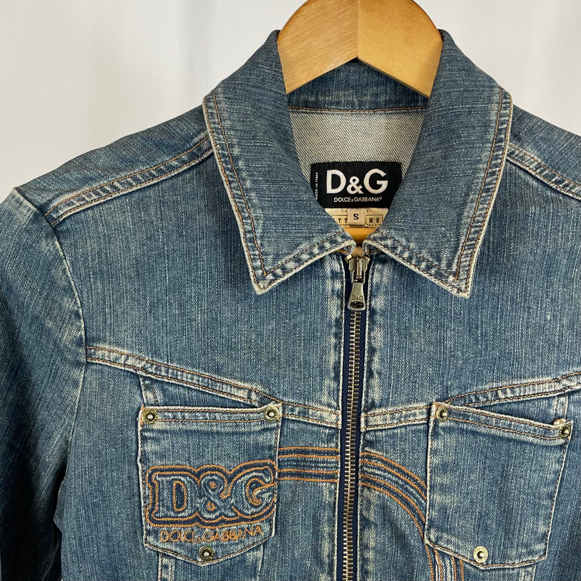 00's WMNS D&G Denim Jacket (S)