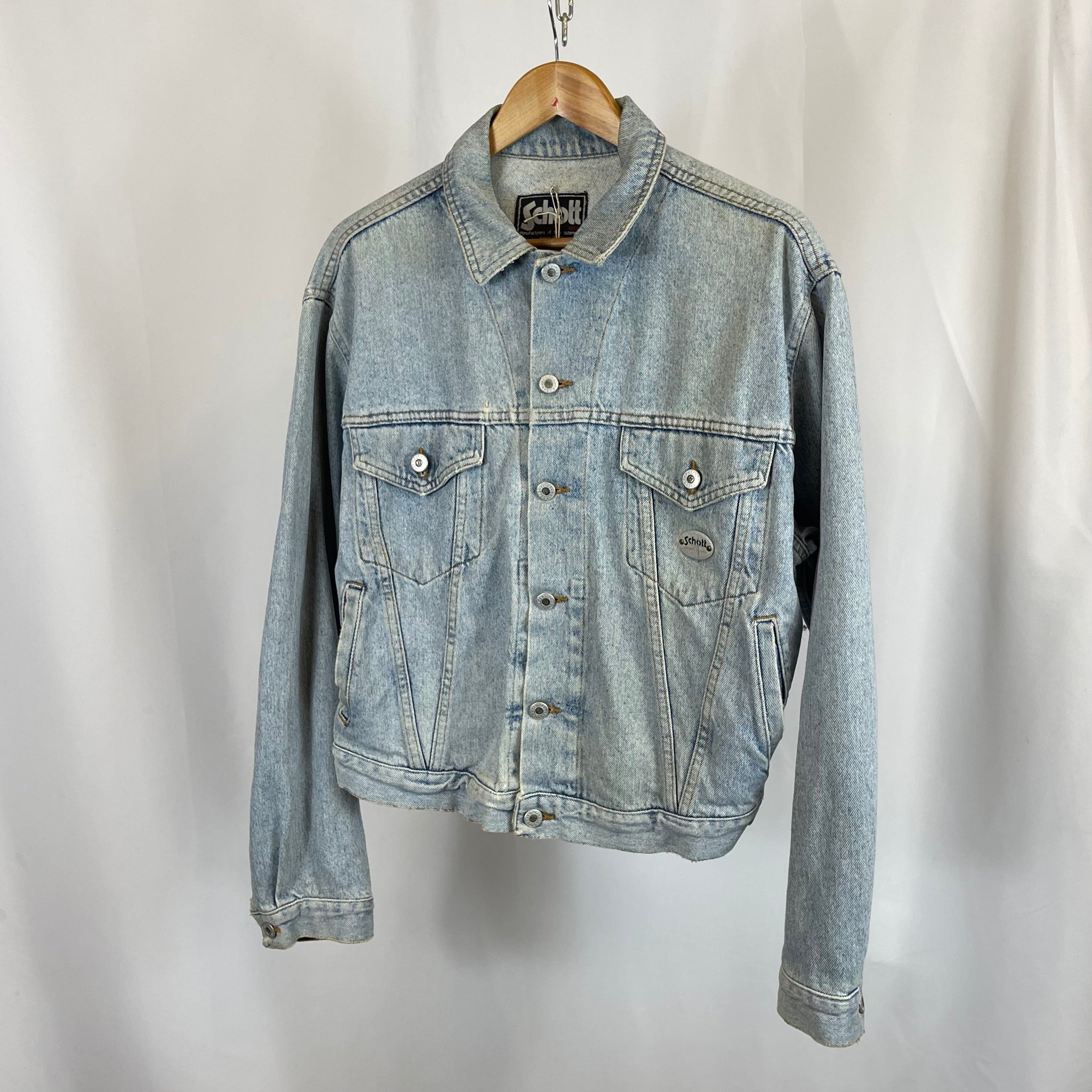 90's Schott Denim Jacket (S)