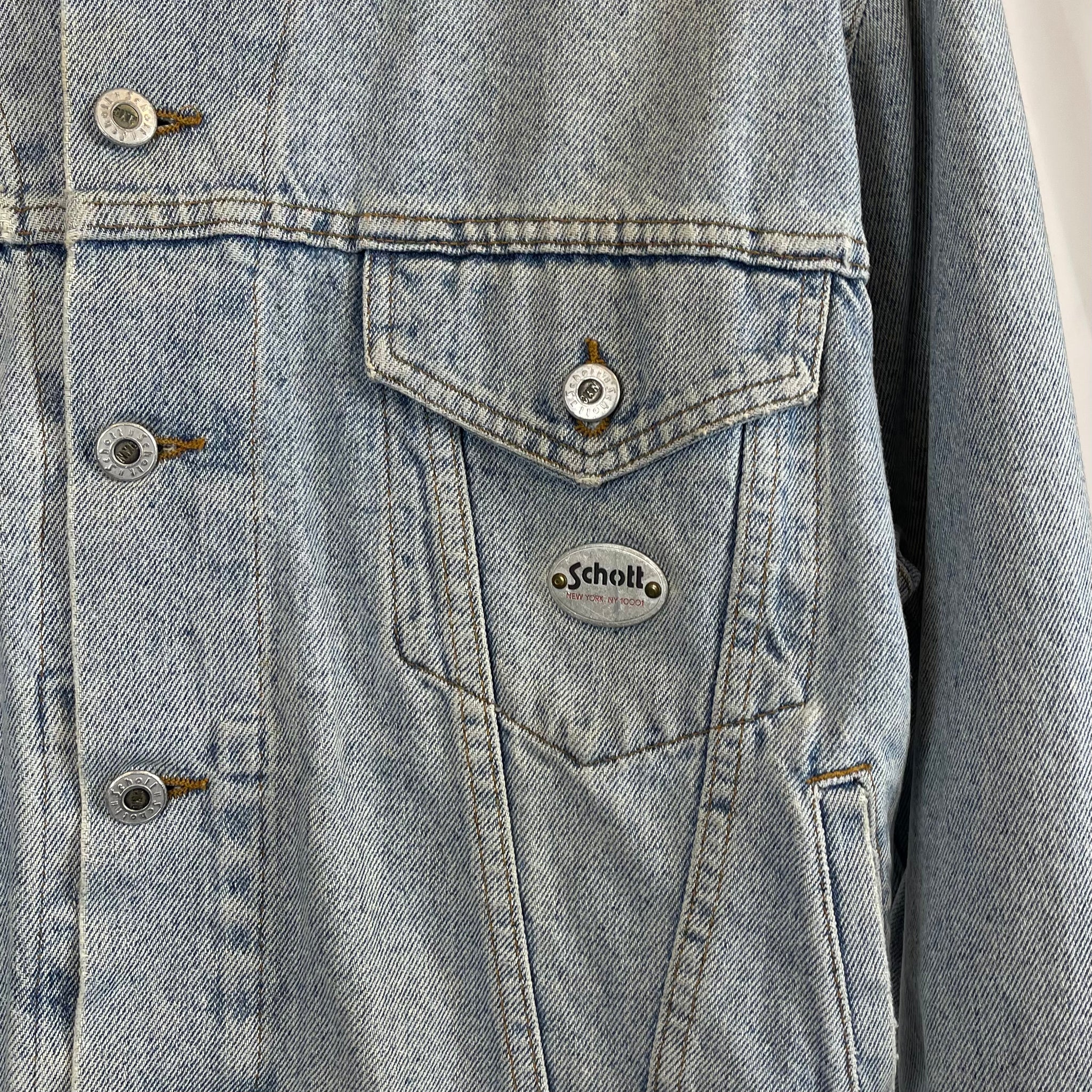 90's Schott Denim Jacket (S)