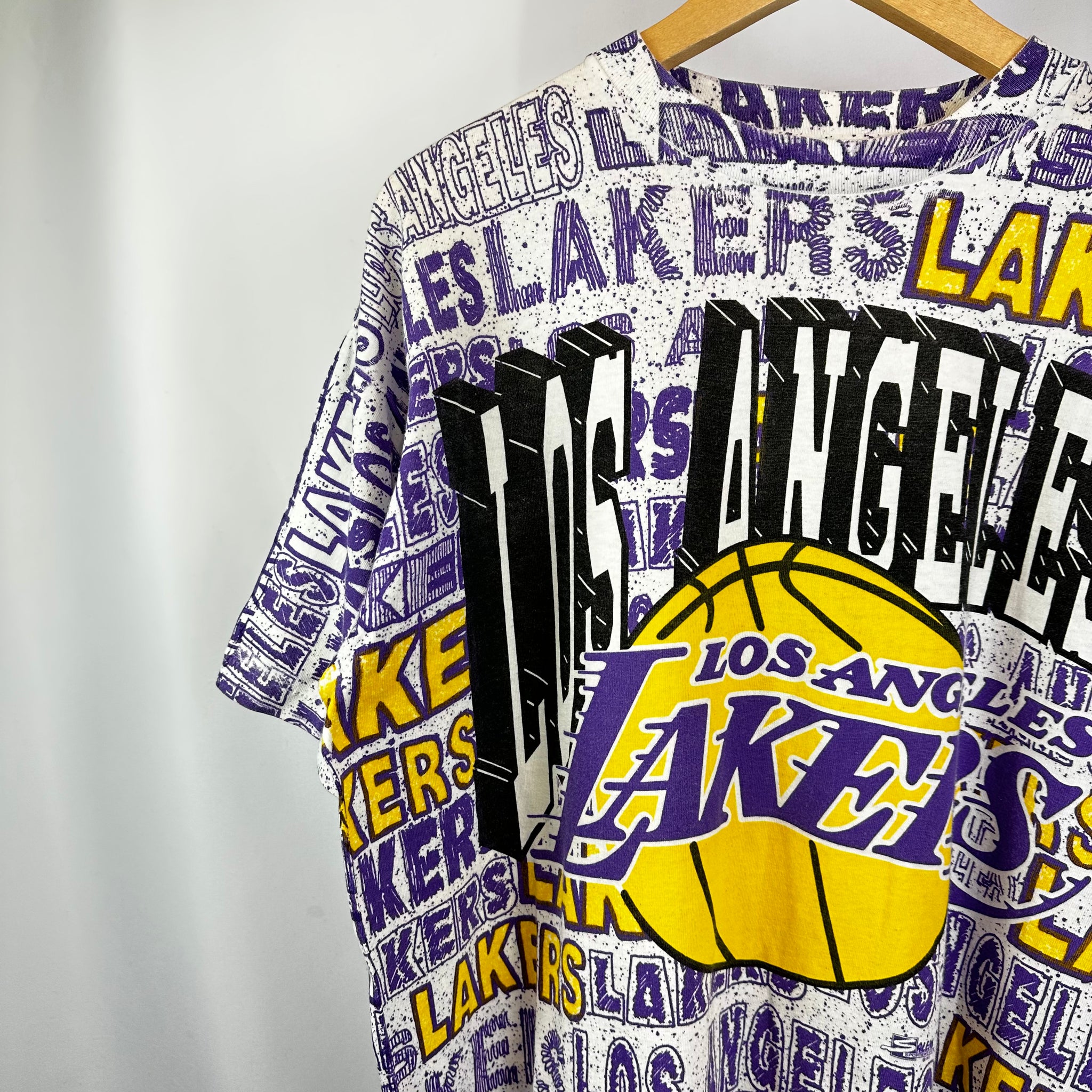 90s LA Lakers Graphic T-shirt (XL)