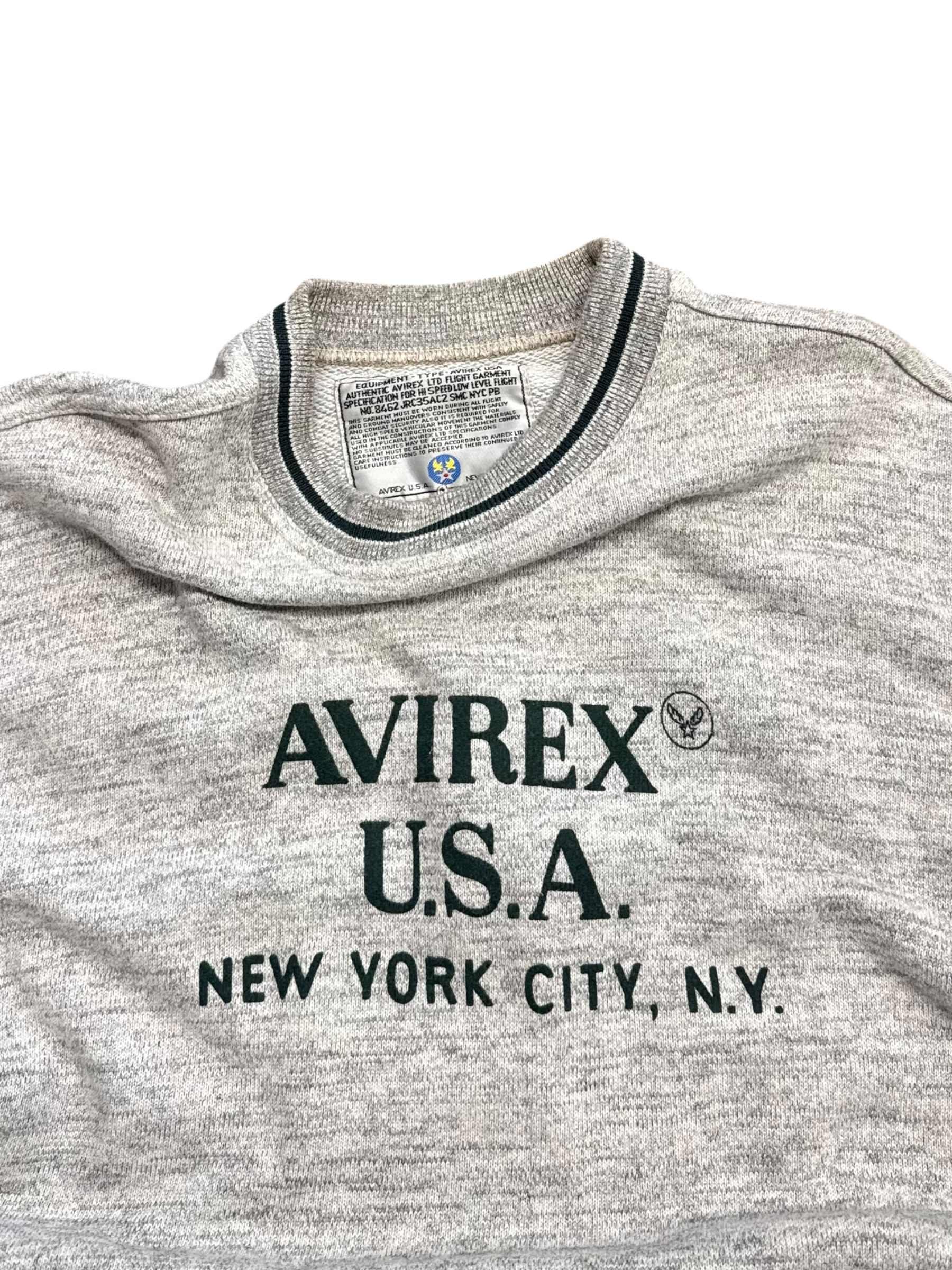 Vintage Avirex Tight Neck Sweatshirt