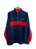 90s Nike Q-Zip Spellout sweatshirt