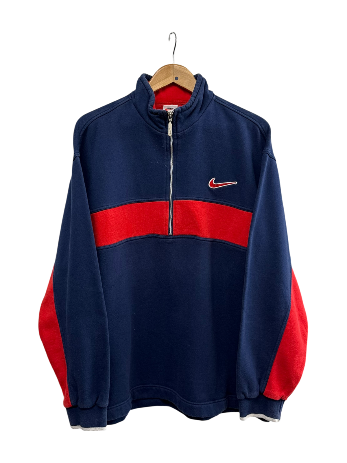90s Nike Q-Zip Spellout sweatshirt