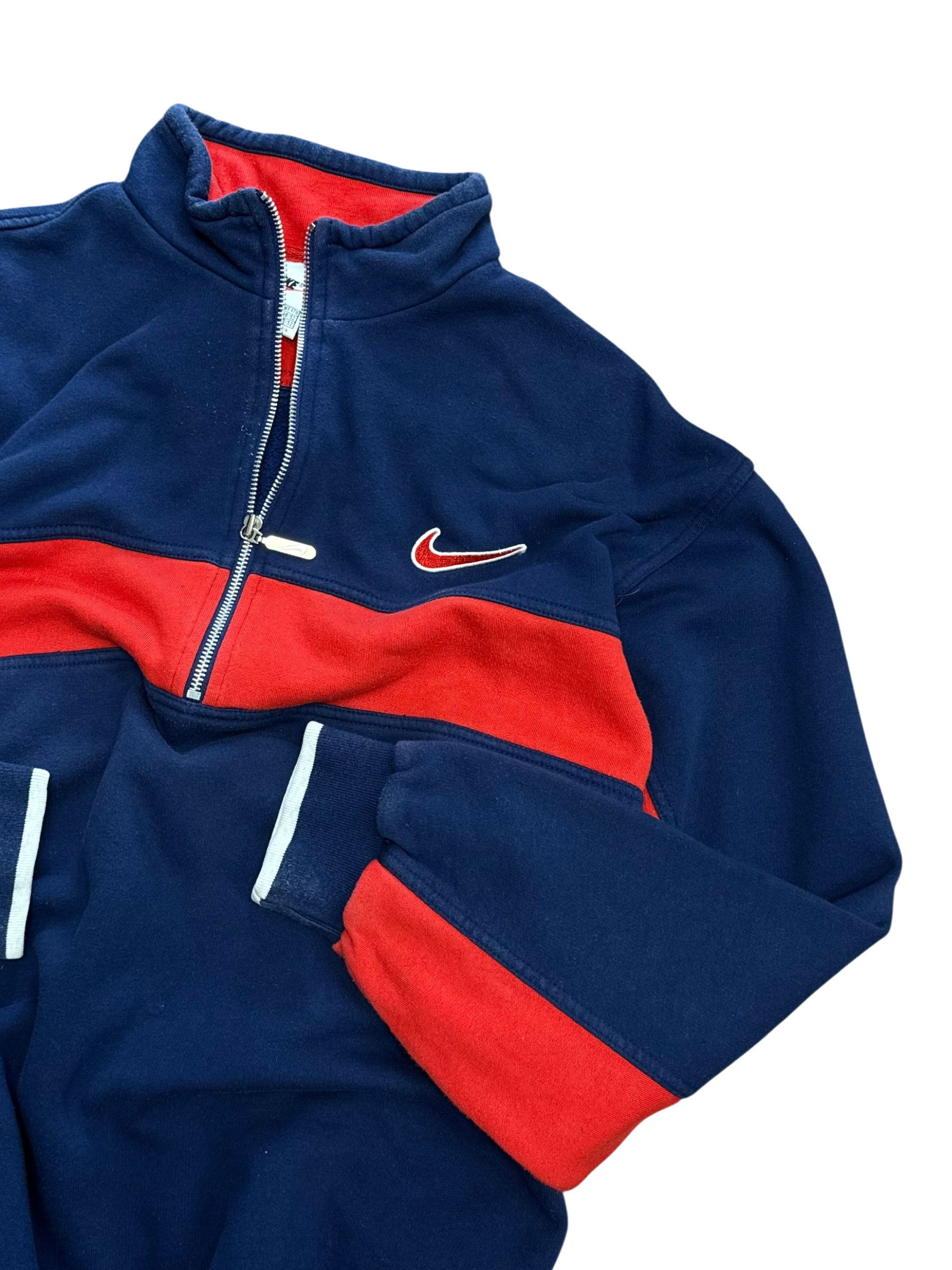 90s Nike Q-Zip Spellout sweatshirt