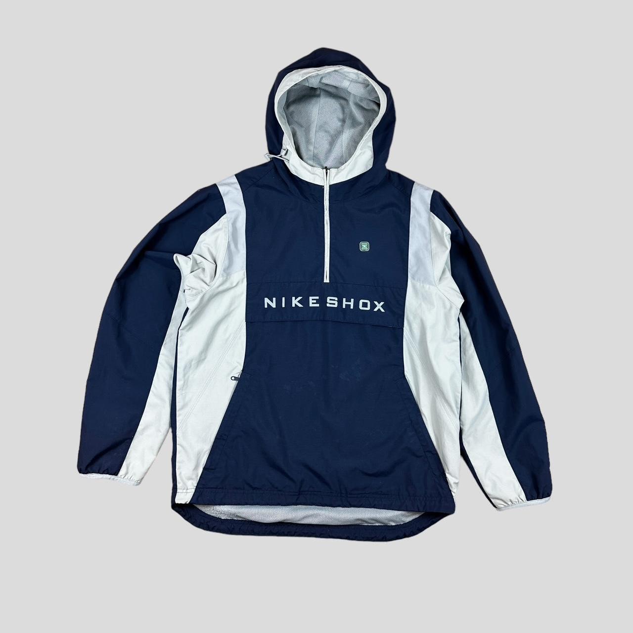 Nike shox blue and grey jacket