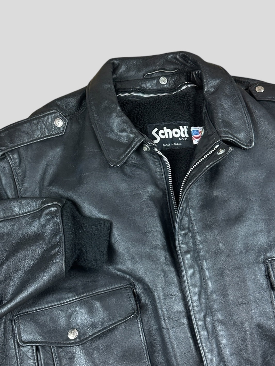 Schott leather